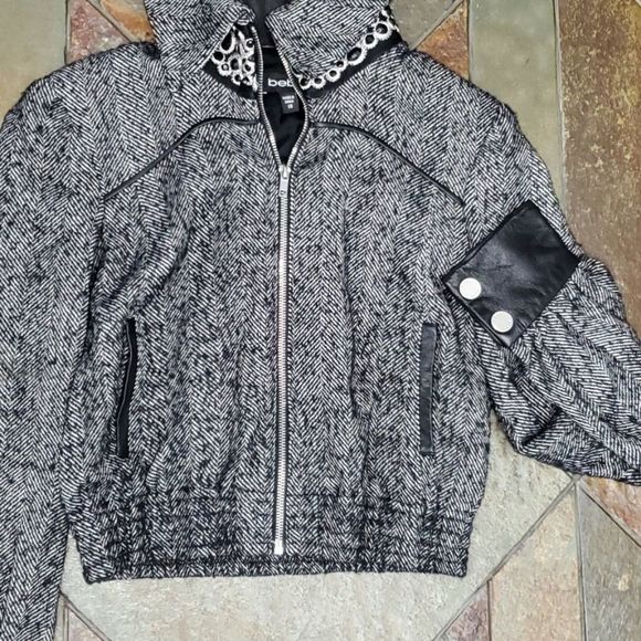 BEBE jewled jacket. New no tags. - Picture 5 of 11